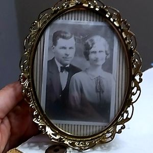 Frame and old photo